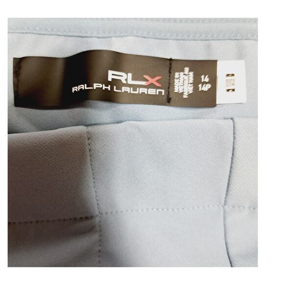 New RLX Ralph Lauren Black Label Vessel Blue Elastic waist Eagle Golf Pants 14 - Picture 8 of 16